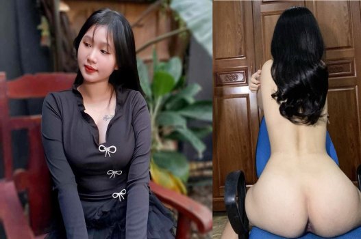 Em gái hàng múp chỉ thích nằm trên